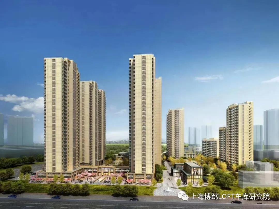 阿拉尔采用了LOFT车库武汉当代集团春风十里项目现已结构封顶！